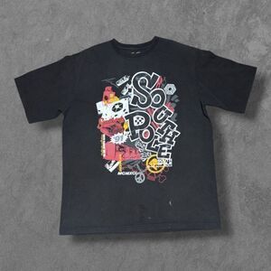 Vintage Y2k SouthPole Shirt Distressed Streetwear All Over Print XL